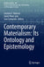 Contemporary Materialism: Its Ontology and Epistemology by Gustavo E. Romero