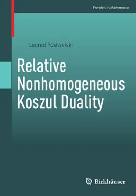 Relative Nonhomogeneous Koszul Duality by Leonid Positselski