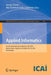 Applied Informatics: Fourth International Conference, Icai 2021, Buenos Aires, Argentina, October 28-30, 2021, Proceedings by Hector Florez