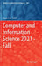 Computer and Information Science 2021 - Fall by Roger Lee