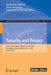 Security and Privacy: Second International Conference, Icsp 2021, Jamshedpur, India, November 16-17, 2021, Proceedings by Pantelimon Stănică