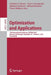 Optimization and Applications: 12th International Conference, Optima 2021, Petrovac, Montenegro, September 27 - October 1, 2021, Proceedings by Nicholas N. Olenev