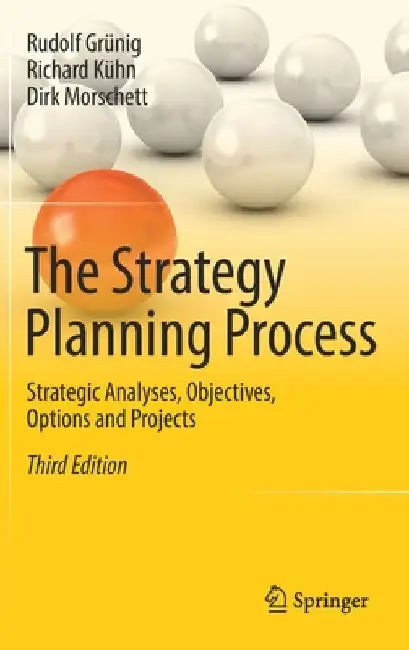 The Strategy Planning Process: Strategic Analyses, Objectives, Options and Projects by Rudolf Grünig