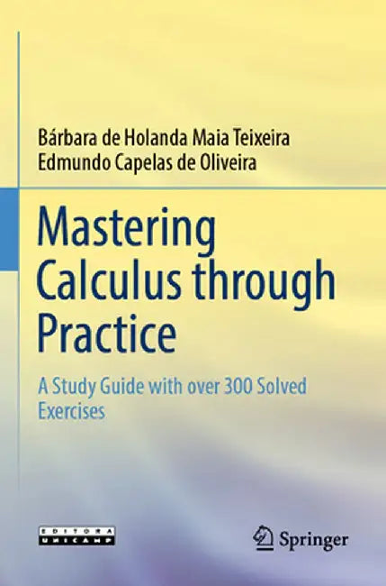 Mastering Calculus Through Practice: A Study Guide with Over 300 Solved Exercises by Bárbara de Holanda Maia Teixeira