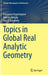 Topics in Global Real Analytic Geometry by Francesca Acquistapace