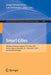 Smart Cities: 4th Ibero-American Congress, Icsc-Cities 2021, Cancún, Mexico, November 29 - December 1, 2021, Revised Selected Papers by Sergio Nesmachnow