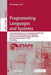 Programming Languages and Systems: 31st European Symposium on Programming, ESOP 2022, Held as Part of the European Joint Conferences on Theory and Pra by Ilya Sergey