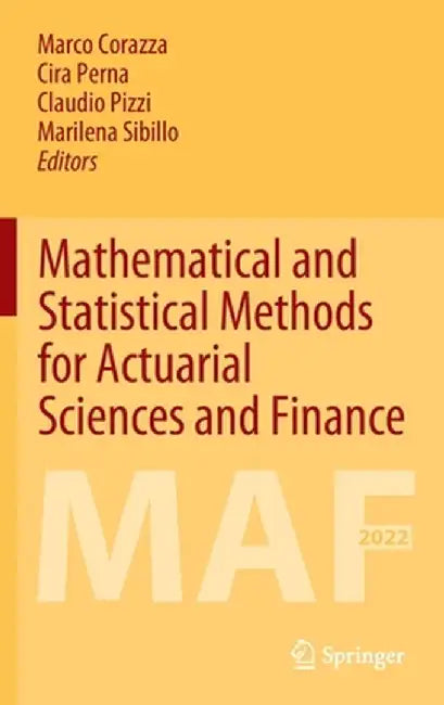 Mathematical and Statistical Methods for Actuarial Sciences and Finance: Maf 2022 by Marco Corazza