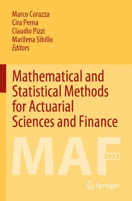 Mathematical and Statistical Methods for Actuarial Sciences and Finance: Maf 2022 by Marco Corazza