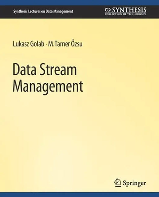 Data Stream Management by Lukasz Golab