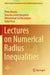 Lectures on Numerical Radius Inequalities by Pintu Bhunia