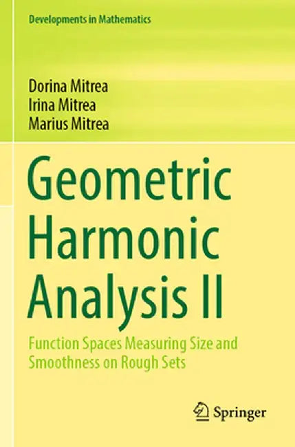 Geometric Harmonic Analysis II: Function Spaces Measuring Size and Smoothness on Rough Sets by Dorina Mitrea
