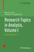 Research Topics in Analysis, Volume I: Grounding Theory by Shouchuan Hu