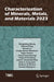 Characterization of Minerals, Metals, and Materials 2023 by Mingming Zhang