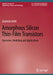 Amorphous Silicon Thin-Film Transistors: Operation, Modelling and Applications by Zoubeida Hafdi