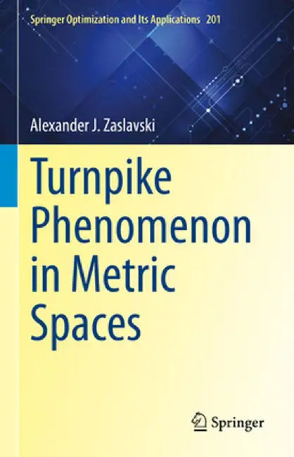 Turnpike Phenomenon in Metric Spaces by Alexander J. Zaslavski