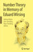 Number Theory in Memory of Eduard Wirsing by Helmut Maier