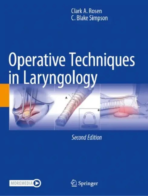 Operative Techniques in Laryngology by Clark a. Rosen
