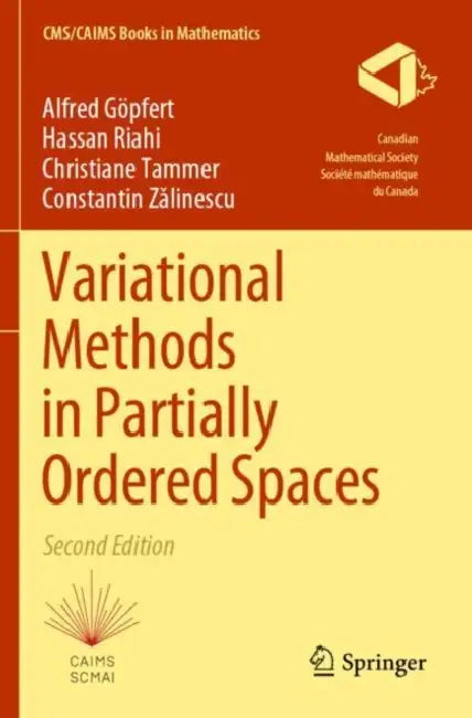 Variational Methods in Partially Ordered Spaces by Alfred Göpfert