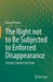 The Right Not to Be Subjected to Enforced Disappearance: Concept, Content and Scope by Ioanna Pervou