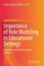 Importance of Role Modeling in Educational Settings: A Machine-Generated Literature Overview by Syeda Shagufta Quadri