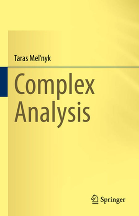 Complex Analysis by Taras Mel'nyk