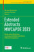 Extended Abstracts Mwcapde 2023: Methusalem Workshop on Classical Analysis and Partial Differential Equations by Michael Ruzhansky