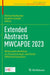 Extended Abstracts MWCAPDE 2023: Methusalem Workshop on Classical Analysis and Partial Differential Equations by Michael Ruzhansky
