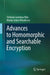 Advances to Homomorphic and Searchable Encryption by Stefania Loredana Nita