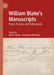 William Blake's Manuscripts: Praxis, Puzzles, and Palimpsests by Mark Crosby