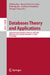 Databases Theory and Applications: 34th Australasian Database Conference, Adc 2023, Melbourne, Vic, Australia, November 1-3, 2023, Proceedings by Zhifeng Bao