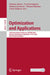Optimization and Applications: 14th International Conference, Optima 2023, Petrovac, Montenegro, September 18-22, 2023, Revised Selected Papers by Nicholas Olenev