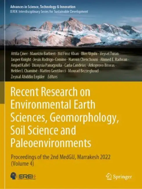 Recent Research on Environmental Earth Sciences, Geomorphology, Soil Science and Paleoenvironments: Proceedings of the 2nd Medgu, Marrakesh 2022 by Attila Çiner
