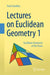 Lectures on Euclidean Geometry - Volume 1: Euclidean Geometry of the Plane by Paris Pamfilos