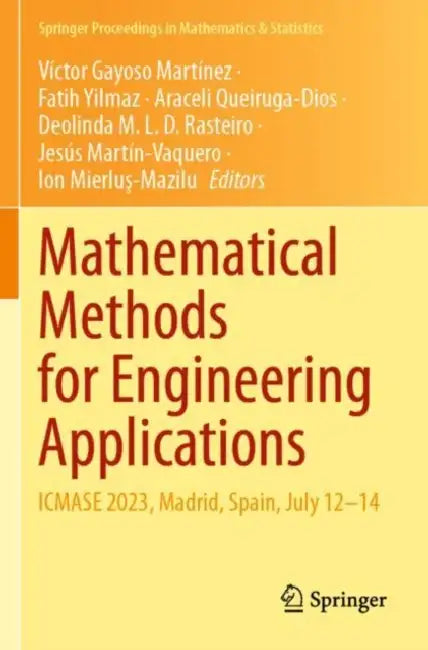 Mathematical Methods for Engineering Applications: Icmase 2023, Madrid, Spain, July 12-14 by Víctor Gayoso Martínez