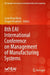 8th EAI International Conference on Management of Manufacturing Systems by Lucia Knapčíková