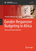 Gender-Responsive Budgeting in Africa: Access and Future Measures by Tinuade Adekunbi Ojo