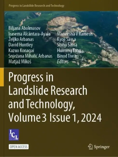 Progress in Landslide Research and Technology, Issue 1, 2024 by Biljana Abolmasov