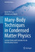 Many-Body Techniques in Condensed Matter Physics: Lecture Notes and Exercises for an Introductory Course by Alfredo Levy Yeyati