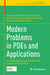 Modern Problems in Pdes and Applications: Extended Abstracts of the 2023 Gap Center Summer School by Marianna Chatzakou