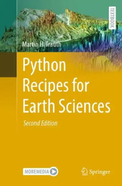 Python Recipes for Earth Sciences by Martin H. Trauth