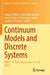 Continuum Models and Discrete Systems: Cmds-14, Paris, France, June 26-30, 2023 by François Willot