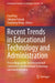 Recent Trends in Educational Technology and Administration: Proceedings of the 3rd International Conference on Educational Technology and Administrati by Fred Paas