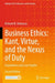 Business Ethics: Kant, Virtue, and the Nexus of Duty by Richard M. Robinson