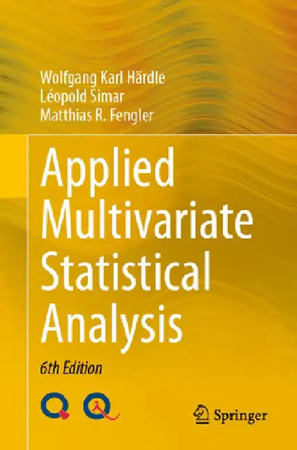 Applied Multivariate Statistical Analysis by Wolfgang Karl Härdle