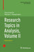 Research Topics in Analysis, Volume II: Applications by Shouchuan Hu
