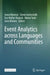 Event Analytics across Languages and Communities by Ivana Marenzi