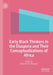 Early Black Thinkers in the Diaspora and Their Conceptualizations of Africa by Abdul Karim Bangura