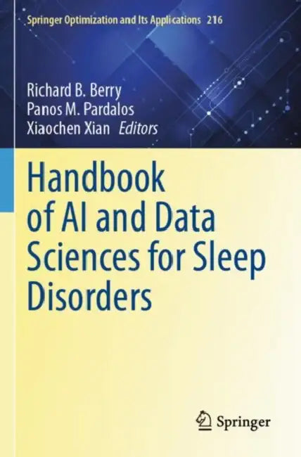 Handbook of AI and Data Sciences for Sleep Disorders by Richard B. Berry