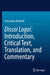 Dissoi Logoi: Introduction, Critical Text, Translation, and Commentary by Sebastiano Molinelli
